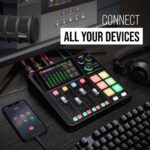 RØDE RodeCaster Duo - Kompakt Entegre Ses Kayıt Stüdyosu, Podcast İçin İdeal - Görsel 4