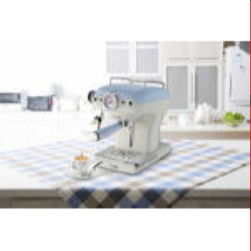 Ariete Vintage Espresso Kahve Makinesi Mavi 1389/15 - Görsel 2