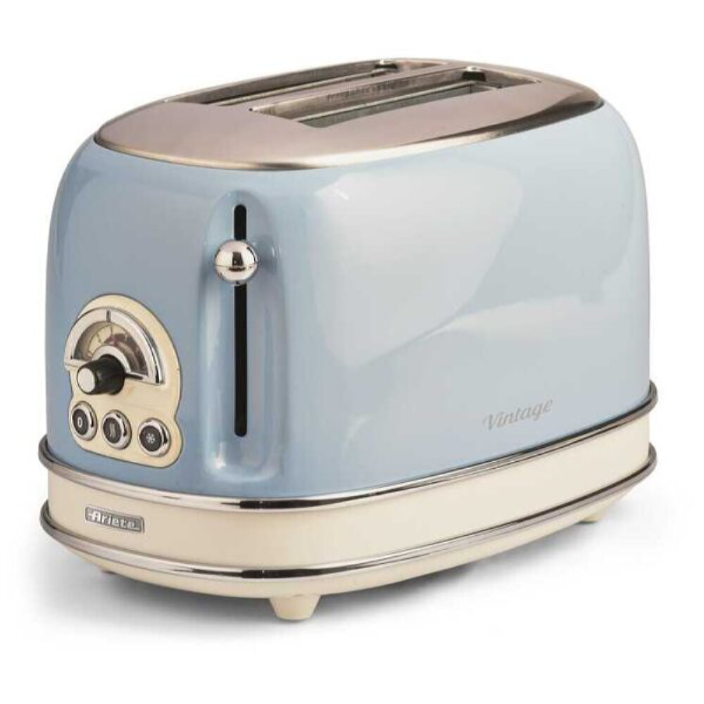 Ariete Vintage Ekmek Kızartma Makinesi 2 Dilim Mavi 0155/05