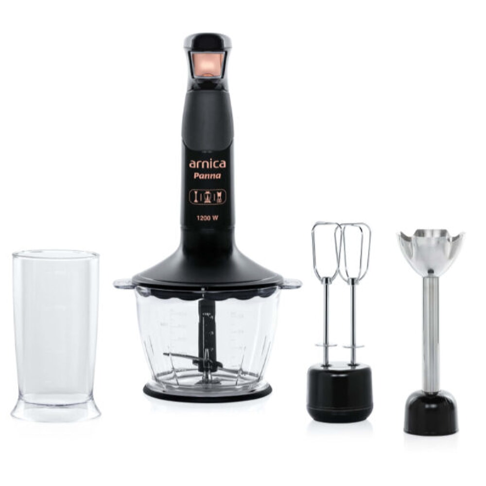 Arnica Panna El Blender Seti Siyah